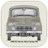 Morris Minor Series MM 1949-52 Coaster 1